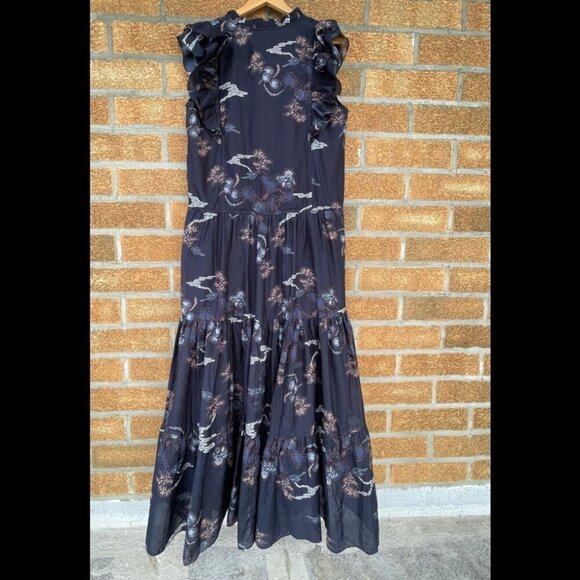 MAGALI PASCAL Lina Maxi Dress LARGE - Picture 10 of 16